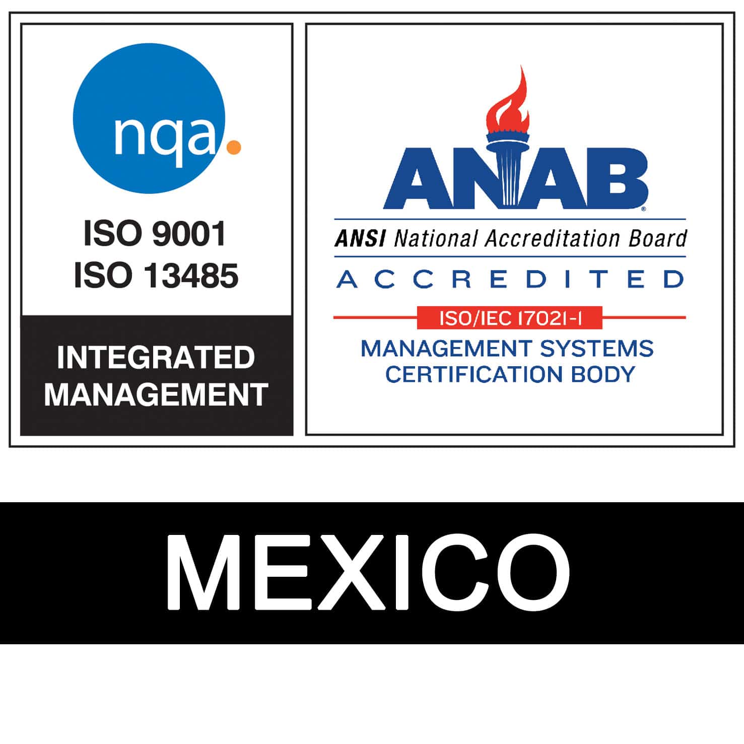 ISO 9001:2015 & ISO 13485:2016 (MEXICO)
